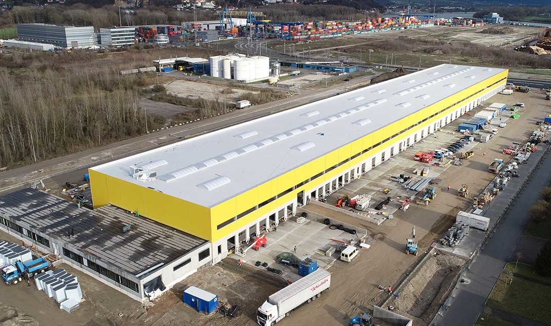 DHL Paket (Austria): rascher Baufortschritt im Paketverteilzentrum